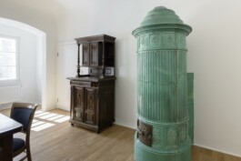 Innenraum im Pfarrhof in Ottensheim in Oberösterreich renoviert von Architekt Stummer 