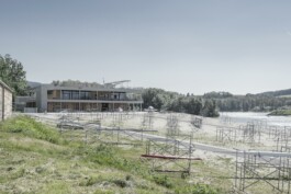 Regattazentrum in Ottensheim in Oberösterreich geplant von Architekt Stummer 