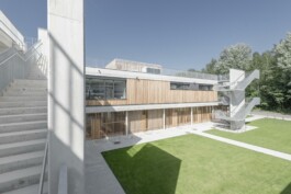 Regattazentrum in Ottensheim in Oberösterreich geplant von Architekt Stummer 