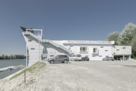 Regattazentrum in Ottensheim in Oberösterreich geplant von Architekt Stummer 