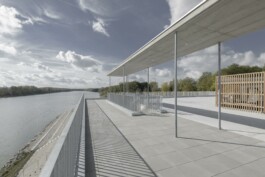 Regattazentrum in Ottensheim in Oberösterreich geplant von Architekt Stummer 