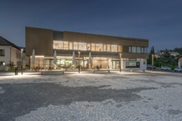 Gemeindezentrum in Lichtenberg in Oberösterreich geplant von Architekt Stummer 