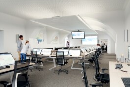 Neugestaltung des KRIMA (Krisenmanagement) im Landhaus Linz durch Architekt Stummer 