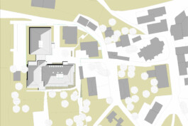 Plan vom Pflichtschulzentrum Molln