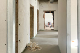 Baustelle im Landhaus Linz in Oberösterreich geplant von Architekt Stummer 