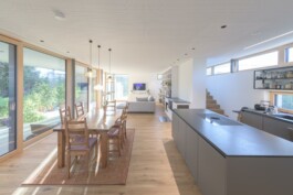 Die Wohnküche vom Wohnhaus Madlmayr in Ottensheim 