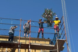 Gleichenfeier vom Kindergarten Rohr 