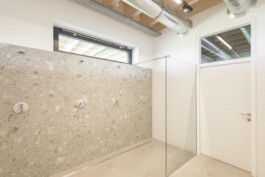 Duschbereich vom Sportzentrum Eberstalzell 