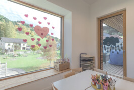 Innenraum vom Kindergarten in Eidenberg/Geng in Oberösterreich 