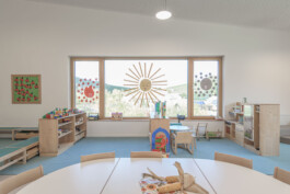 Innenraum vom Kindergarten in Eidenberg/Geng in Oberösterreich 