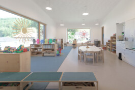 Innenraum vom Kindergarten in Eidenberg/Geng in Oberösterreich 