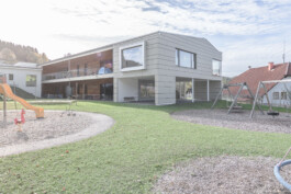 Garten vom Kindergarten in Eidenberg/Geng in Oberösterreich 