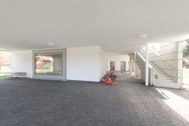 Außenraum vom Kindergarten in Eidenberg/Geng in Oberösterreich 